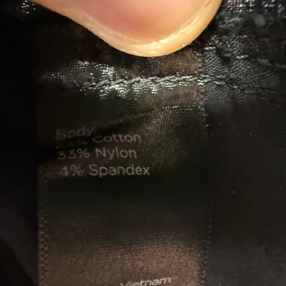 Proof Pants Men's 34 Black Straight Leg Huckberry Outdoor Hiking Zip Pockets - Picture 8 of 11